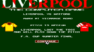 Screenshot Thumbnail / Media File 1 for Liverpool FC (1992)(Grandslam)(Disk 1 of 2)[cr Cynix]